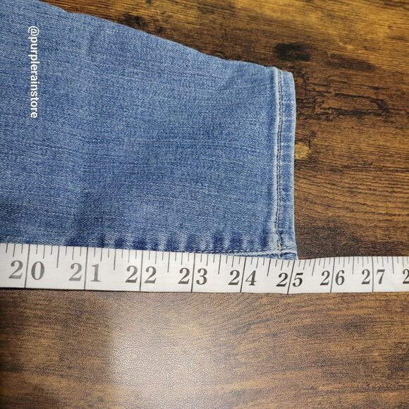 Lucky Brand Jeans 4 Lolita Skinny Crop Low Rise Medium Light Wash Stretch Denim - Picture 10 of 12